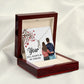 You WIll Always Be My Forever Alluring Ribbon Necklace-Express Your Love Gifts