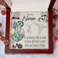 An Amazing Nurse Alluring Ribbon Necklace-Express Your Love Gifts