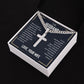 To My Husband When We Get to The End of Our Lives Personalized Steel Cross Cuban Link Chain-Express Your Love Gifts