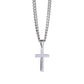 You Will Forever Be My Always Personalized Steel Cross Cuban Link Chain-Express Your Love Gifts