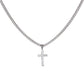 To My GrandSon I Thank The Lord For Giving Me You Personalized Steel Cross Cuban Link Chain-Express Your Love Gifts