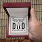To My Dad Happy Birthday My Amazing Dad Personalized Steel Cross Cuban Link Chain-Express Your Love Gifts
