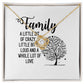 Family Infinity Knot Necklace-Express Your Love Gifts