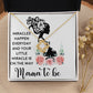 Mama To Be Infinity Knot Necklace-Express Your Love Gifts