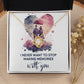 Never Stop Making Memories Infinity Knot Necklace-Express Your Love Gifts