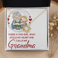 Girl Stole My Haert Calls Me Grandma Infinity Knot Necklace-Express Your Love Gifts