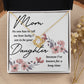 Mom No One Has Tell Me Infinity Knot Necklace-Express Your Love Gifts