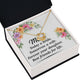 Mom Bestfriend For Life Infinity Knot Necklace-Express Your Love Gifts