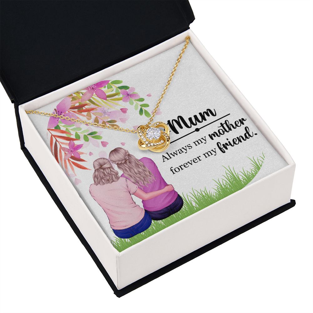 Mum Always my Mother Infinity Knot Necklace-Express Your Love Gifts