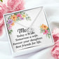 Mom Bestfriend For Life Infinity Knot Necklace-Express Your Love Gifts