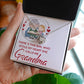 Girl Stole My Haert Calls Me Grandma Infinity Knot Necklace-Express Your Love Gifts
