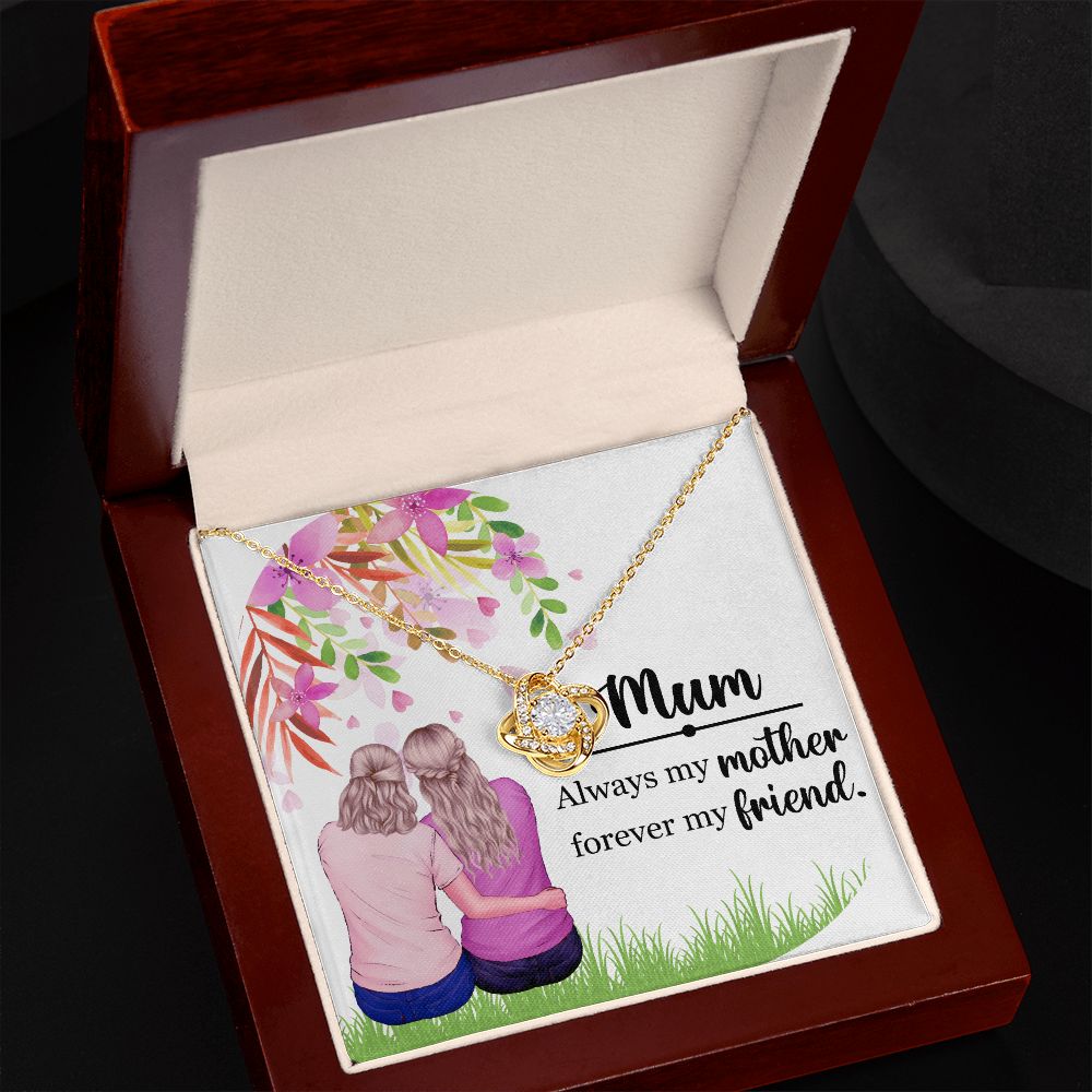 Mum Always my Mother Infinity Knot Necklace-Express Your Love Gifts