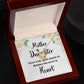 Mother and Daughter Never Truly Apart Infinity Knot Necklace-Express Your Love Gifts