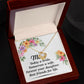 Mom Bestfriend For Life Infinity Knot Necklace-Express Your Love Gifts