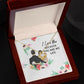 I Love You Because You Are My Life Infinity Knot Necklace-Express Your Love Gifts