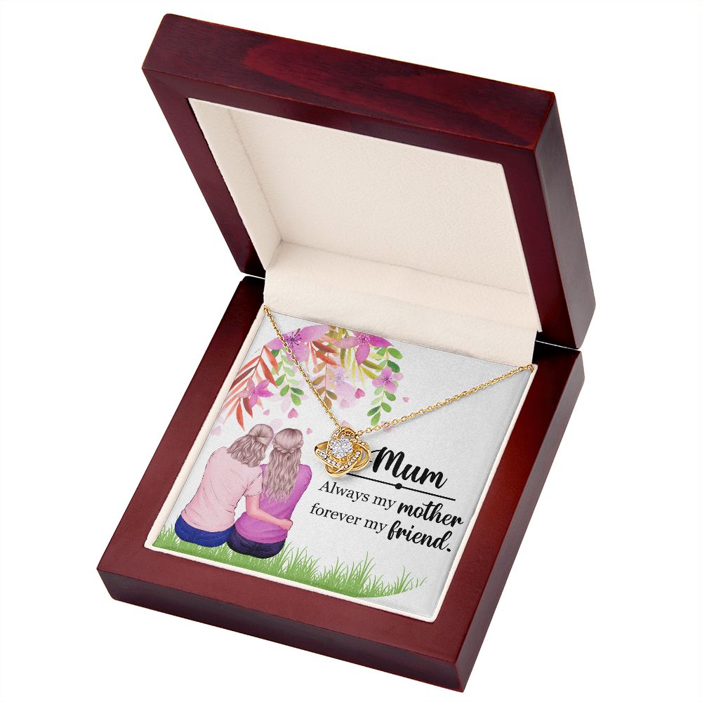 Mum Always my Mother Infinity Knot Necklace-Express Your Love Gifts