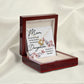 Mom No One Has Tell Me Infinity Knot Necklace-Express Your Love Gifts