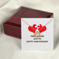 Together We Just Fit Infinity Knot Necklace-Express Your Love Gifts