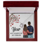 You WIll Always Be My Forever Infinity Knot Necklace-Express Your Love Gifts