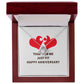 Together We Just Fit Infinity Knot Necklace-Express Your Love Gifts