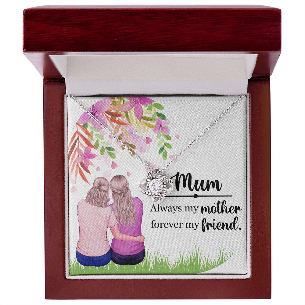 Mum Always my Mother Infinity Knot Necklace-Express Your Love Gifts