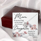Mom No One Has Tell Me Infinity Knot Necklace-Express Your Love Gifts
