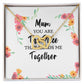 Mum You Are The Piece Inseparable Necklace-Express Your Love Gifts