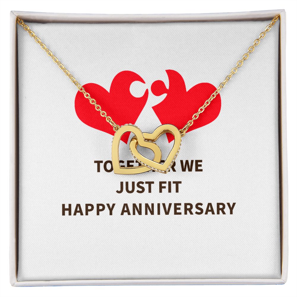 Together We Just Fit Inseparable Necklace-Express Your Love Gifts