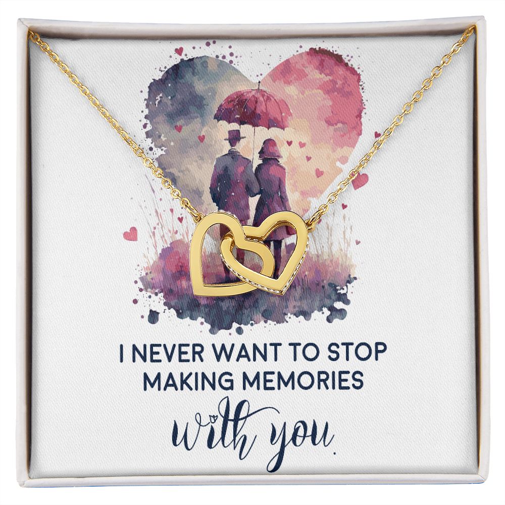 Never Stop Making Memories Inseparable Necklace-Express Your Love Gifts