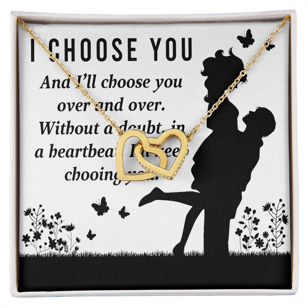 I Choose You Inseparable Necklace-Express Your Love Gifts