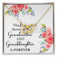The Love Between a Grandmother and Granddaughter Inseparable Necklace-Express Your Love Gifts