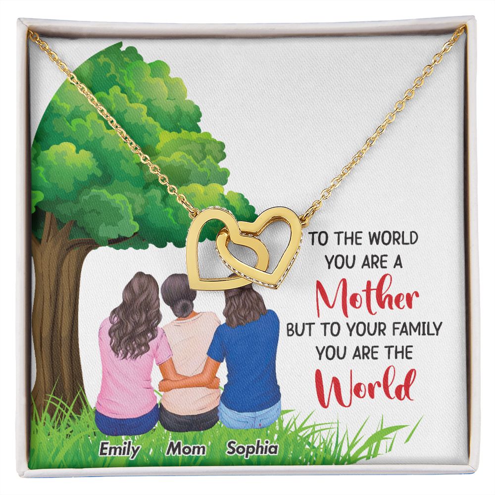 To The World You Are a Mother Inseparable Necklace-Express Your Love Gifts
