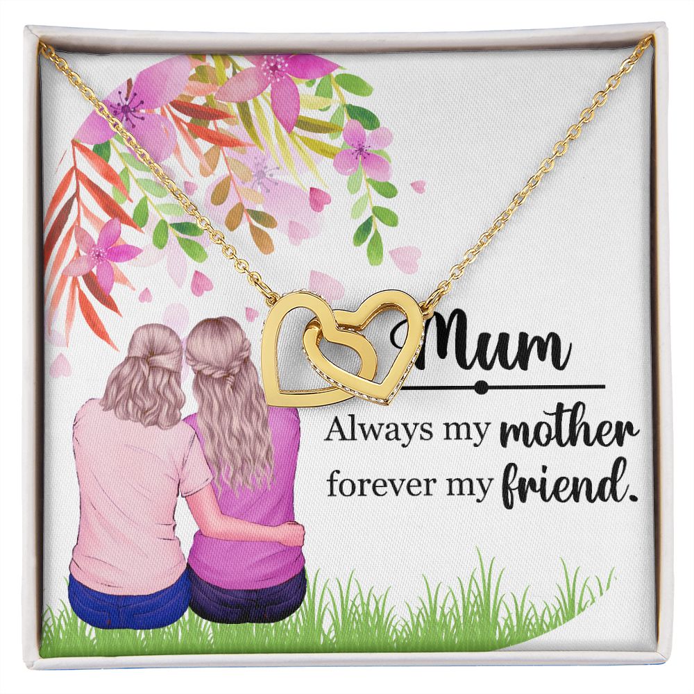 Mum Always my Mother Inseparable Necklace-Express Your Love Gifts