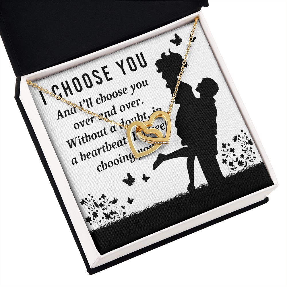 I Choose You Inseparable Necklace-Express Your Love Gifts