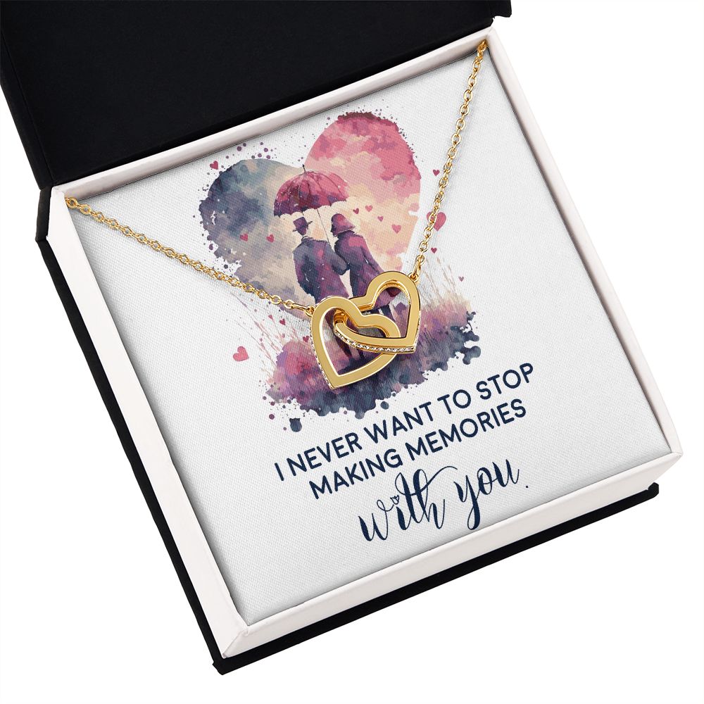 Never Stop Making Memories Inseparable Necklace-Express Your Love Gifts