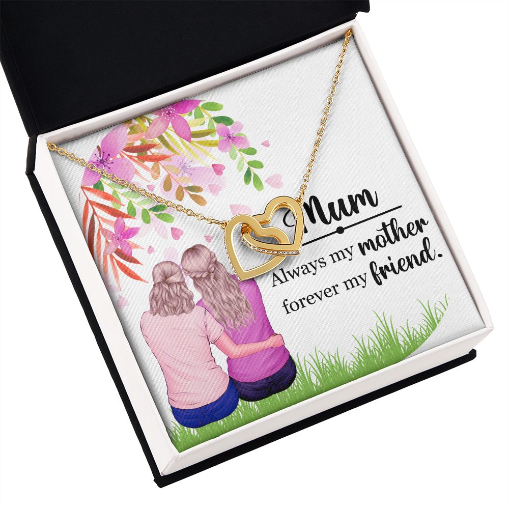 Mum Always my Mother Inseparable Necklace-Express Your Love Gifts