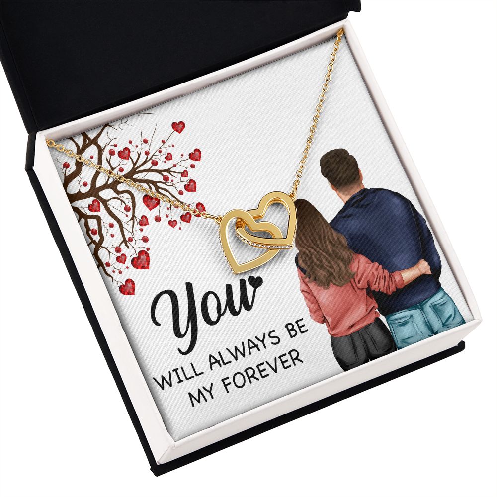 You WIll Always Be My Forever Inseparable Necklace-Express Your Love Gifts