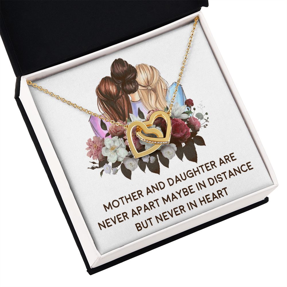 Mother and Daughter Never Apart Inseparable Necklace-Express Your Love Gifts