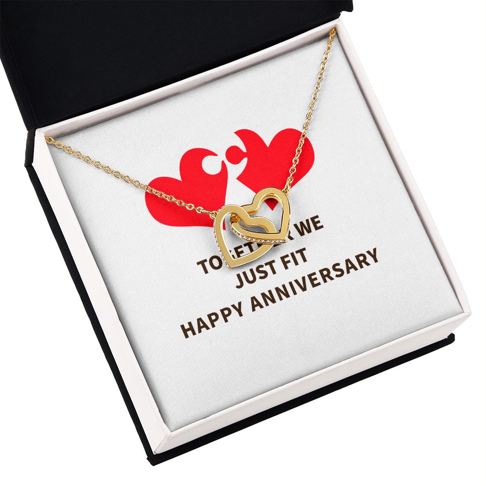 Together We Just Fit Inseparable Necklace-Express Your Love Gifts