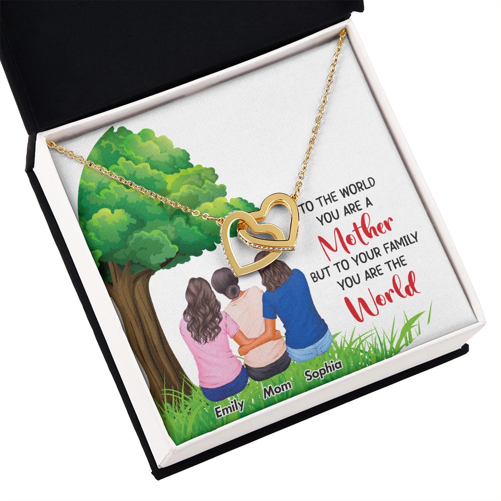 To The World You Are a Mother Inseparable Necklace-Express Your Love Gifts