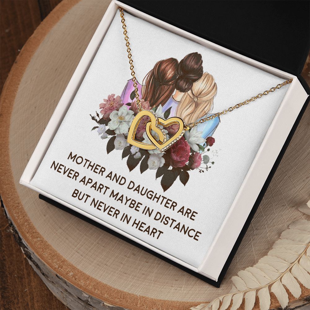 Mother and Daughter Never Apart Inseparable Necklace-Express Your Love Gifts