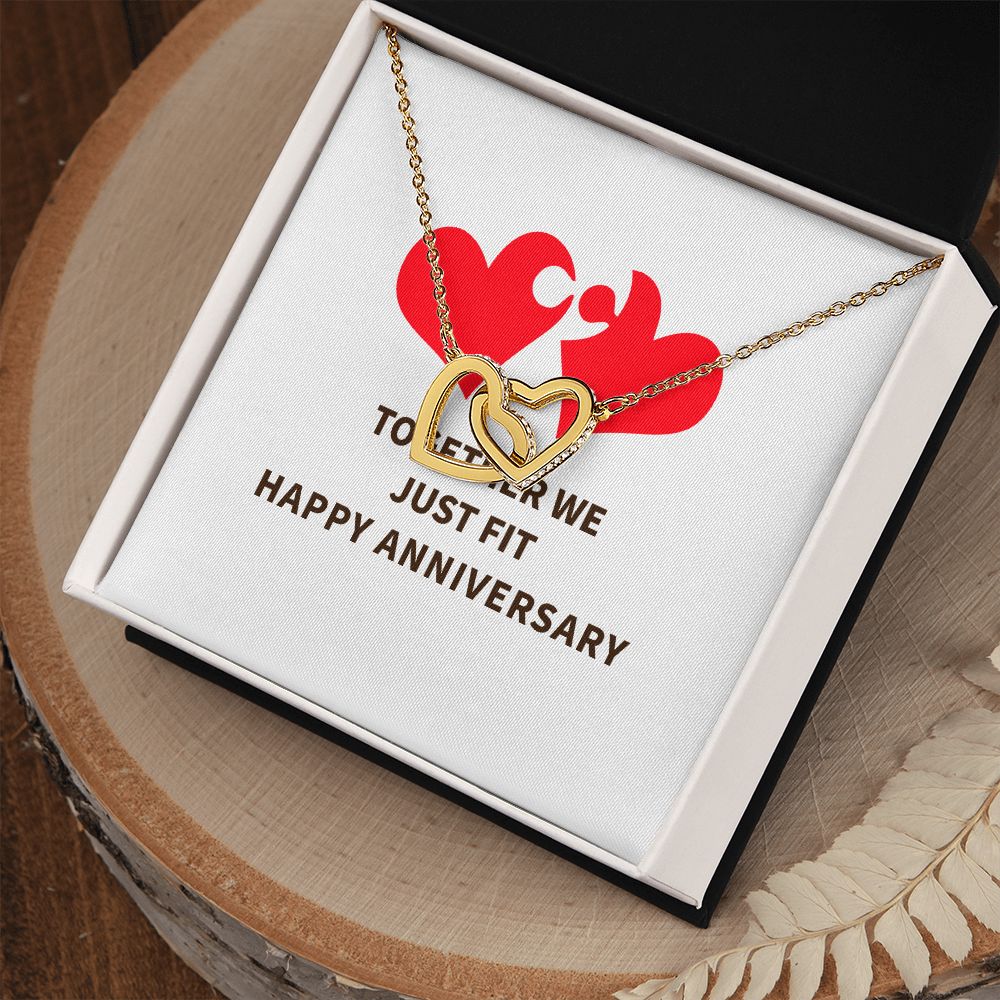 Together We Just Fit Inseparable Necklace-Express Your Love Gifts