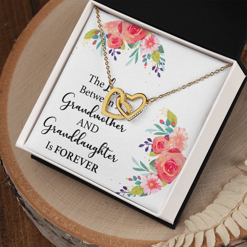 The Love Between a Grandmother and Granddaughter Inseparable Necklace-Express Your Love Gifts