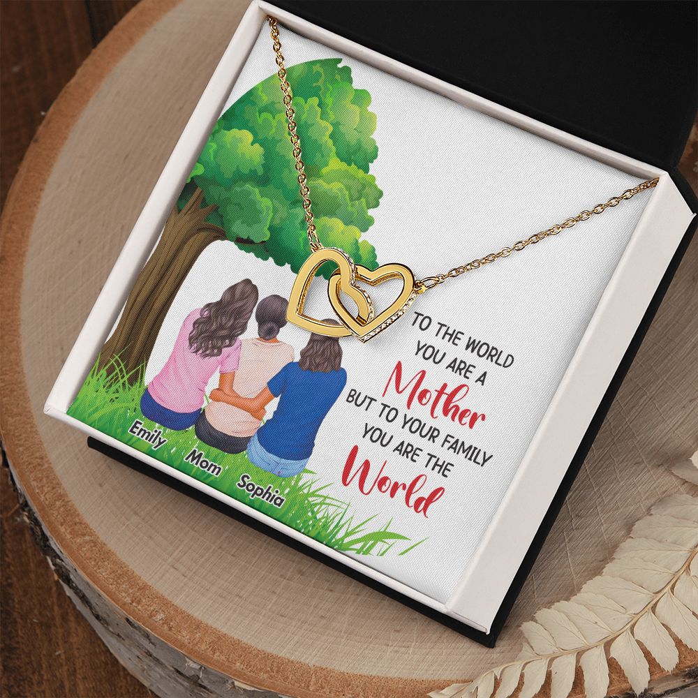 To The World You Are a Mother Inseparable Necklace-Express Your Love Gifts