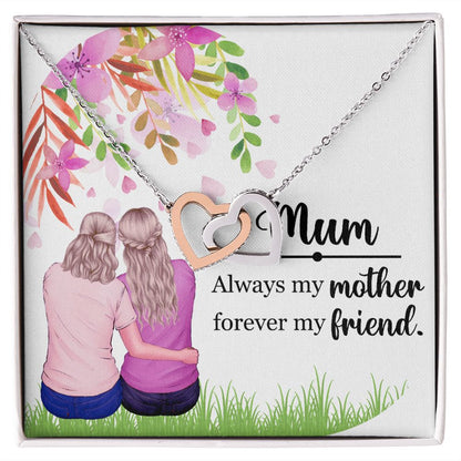 Mum Always my Mother Inseparable Necklace-Express Your Love Gifts