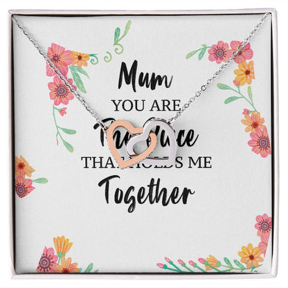 Mum You Are The Piece Inseparable Necklace-Express Your Love Gifts