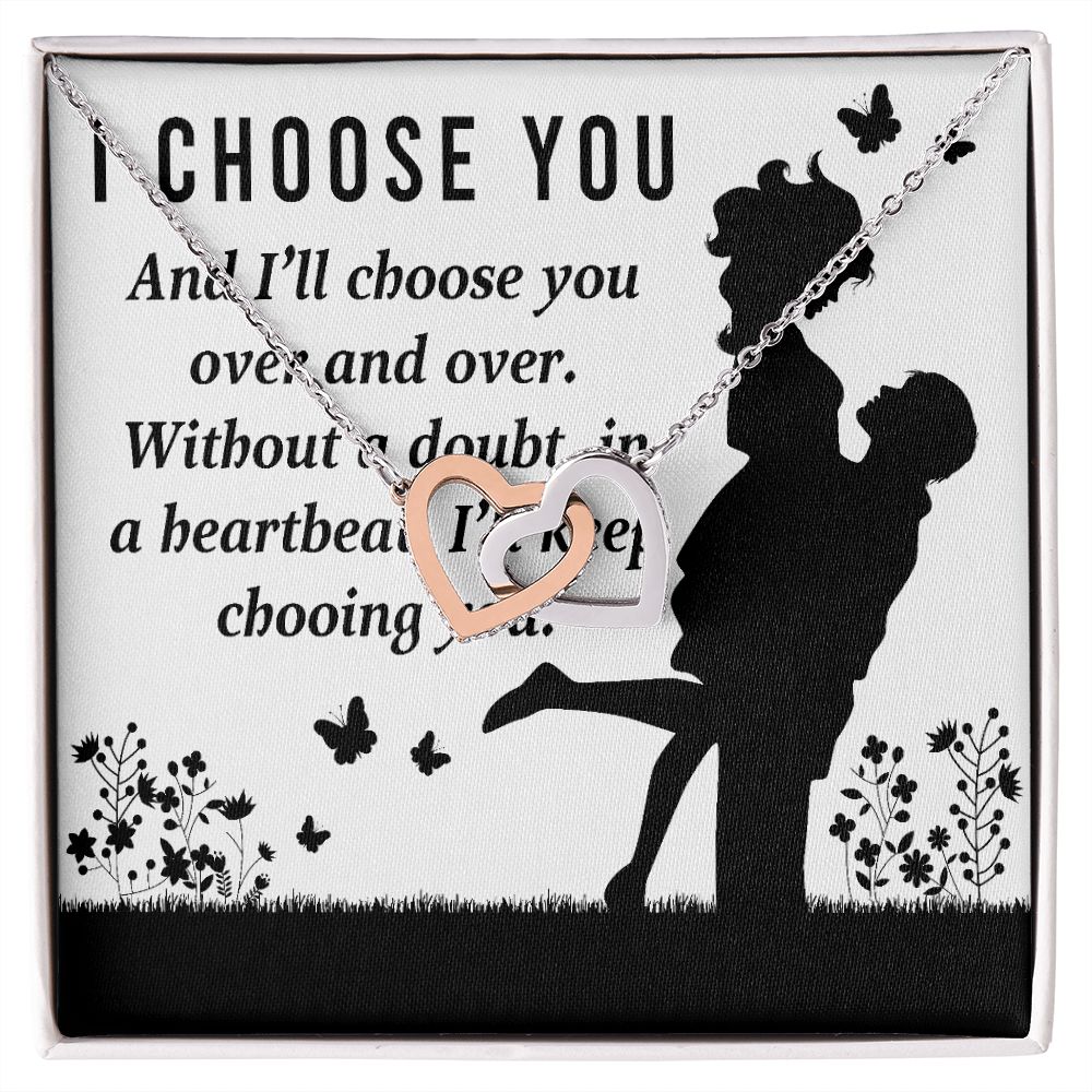 I Choose You Inseparable Necklace-Express Your Love Gifts