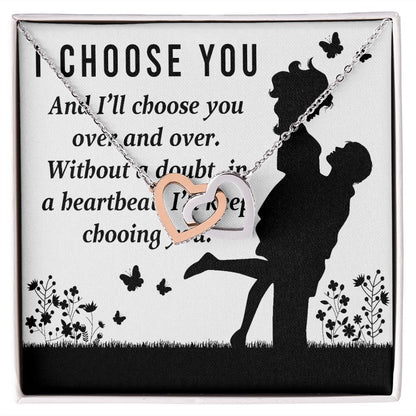 I Choose You Inseparable Necklace-Express Your Love Gifts