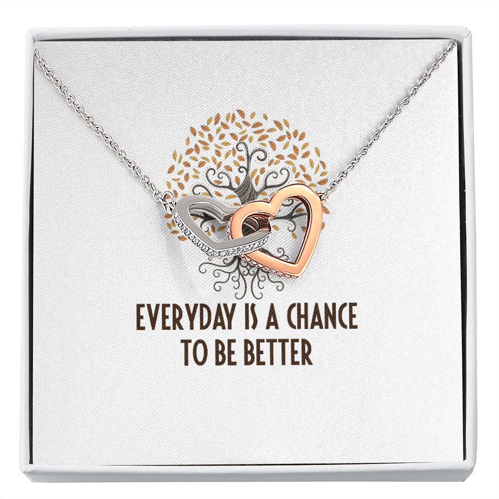 Everyday is a Chance Inseparable Necklace-Express Your Love Gifts
