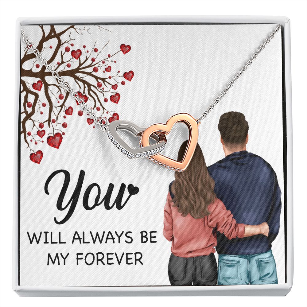You WIll Always Be My Forever Inseparable Necklace-Express Your Love Gifts